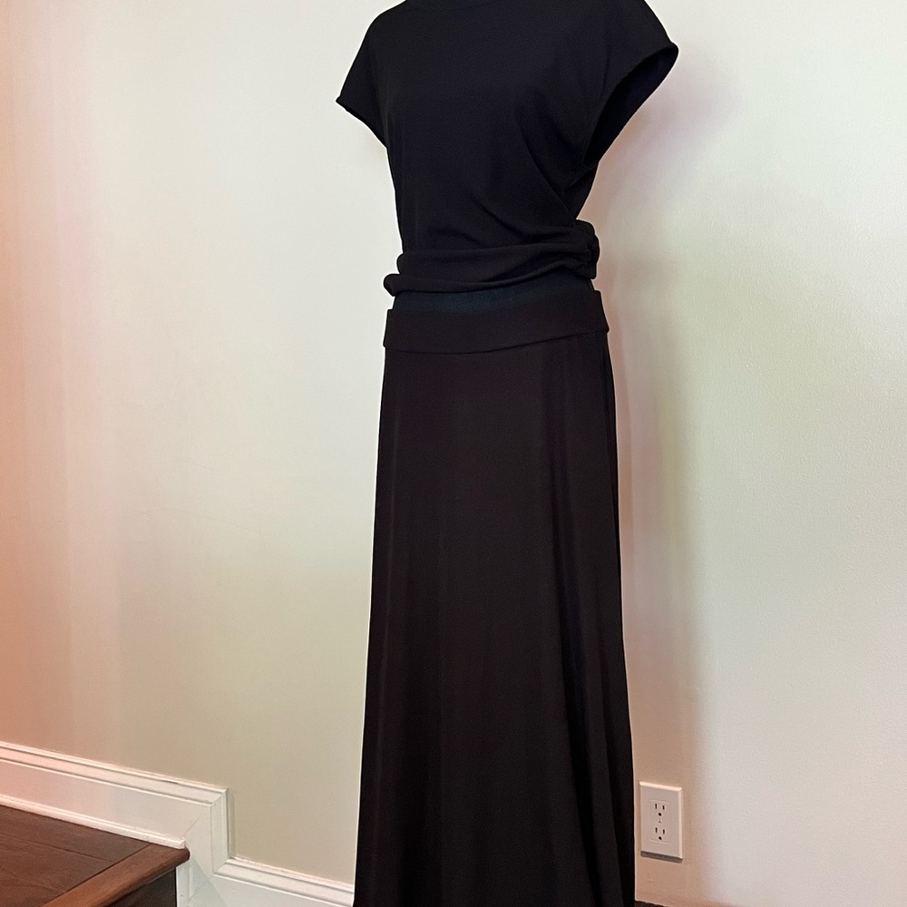 Women’s Two Piece Skirt Set Black - Picture 12 of 16